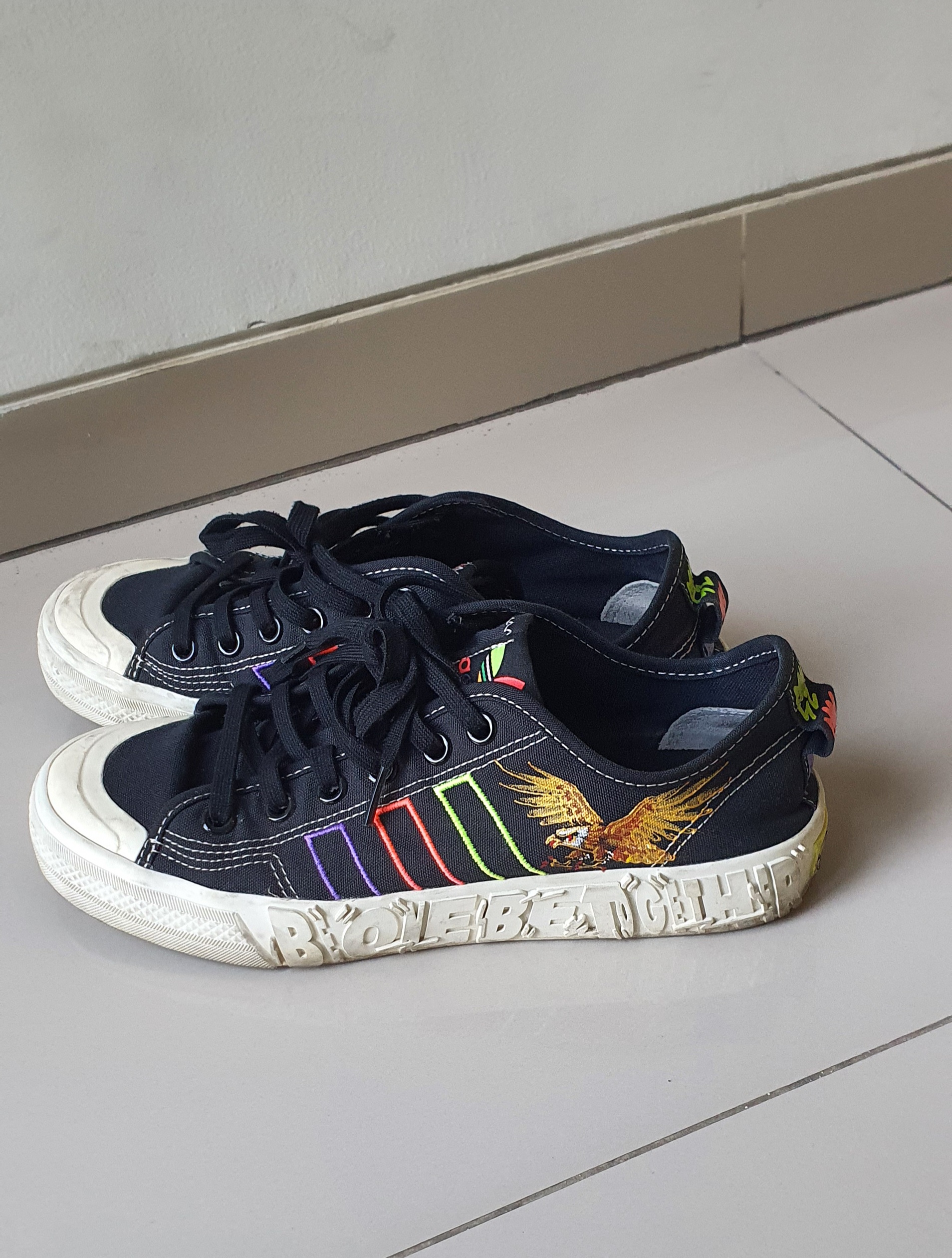 รองเท้า Adidas Nizza สีดำ เบอร์ 8.5 US