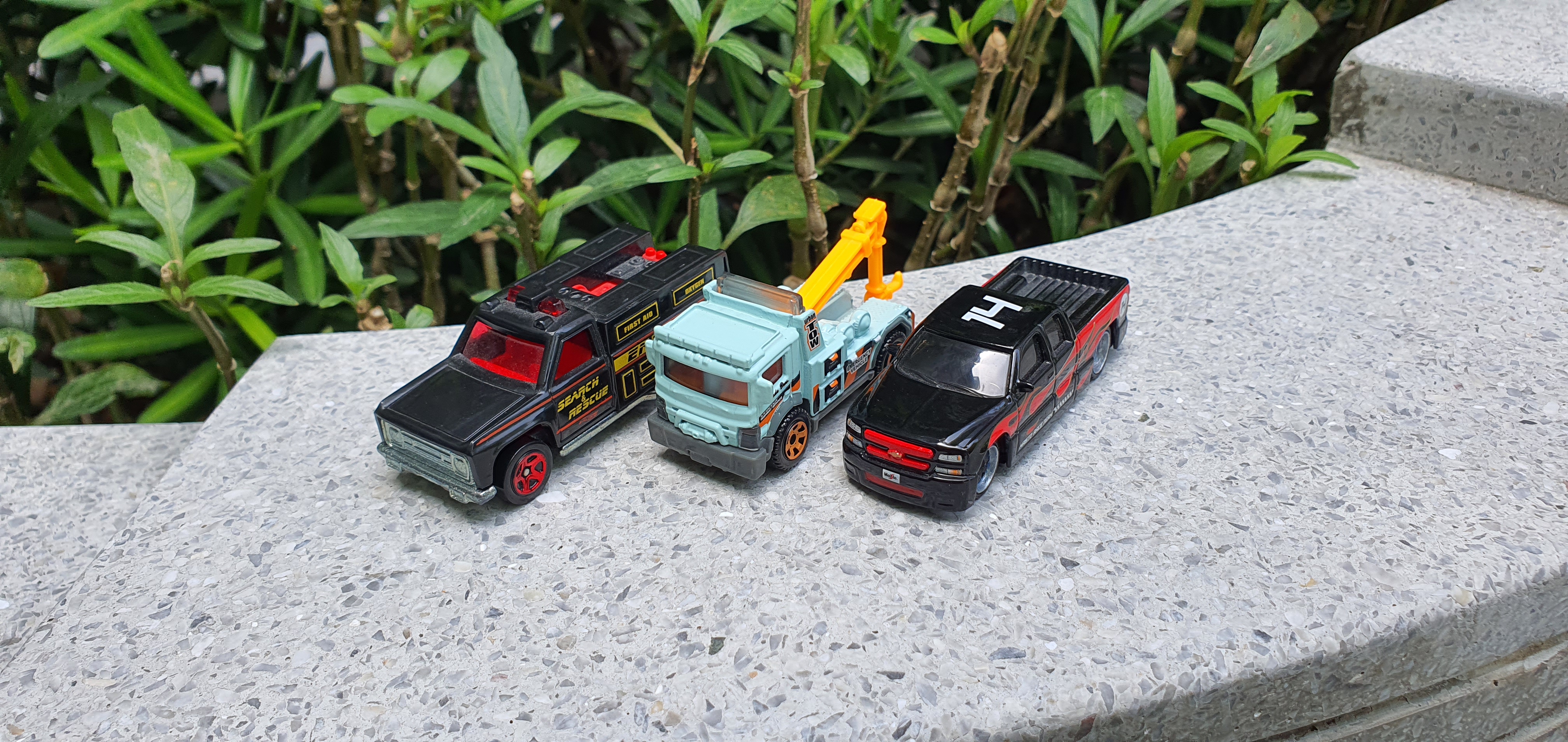 รถเหล็ก ชุด 3 คัน hotwheels maisto