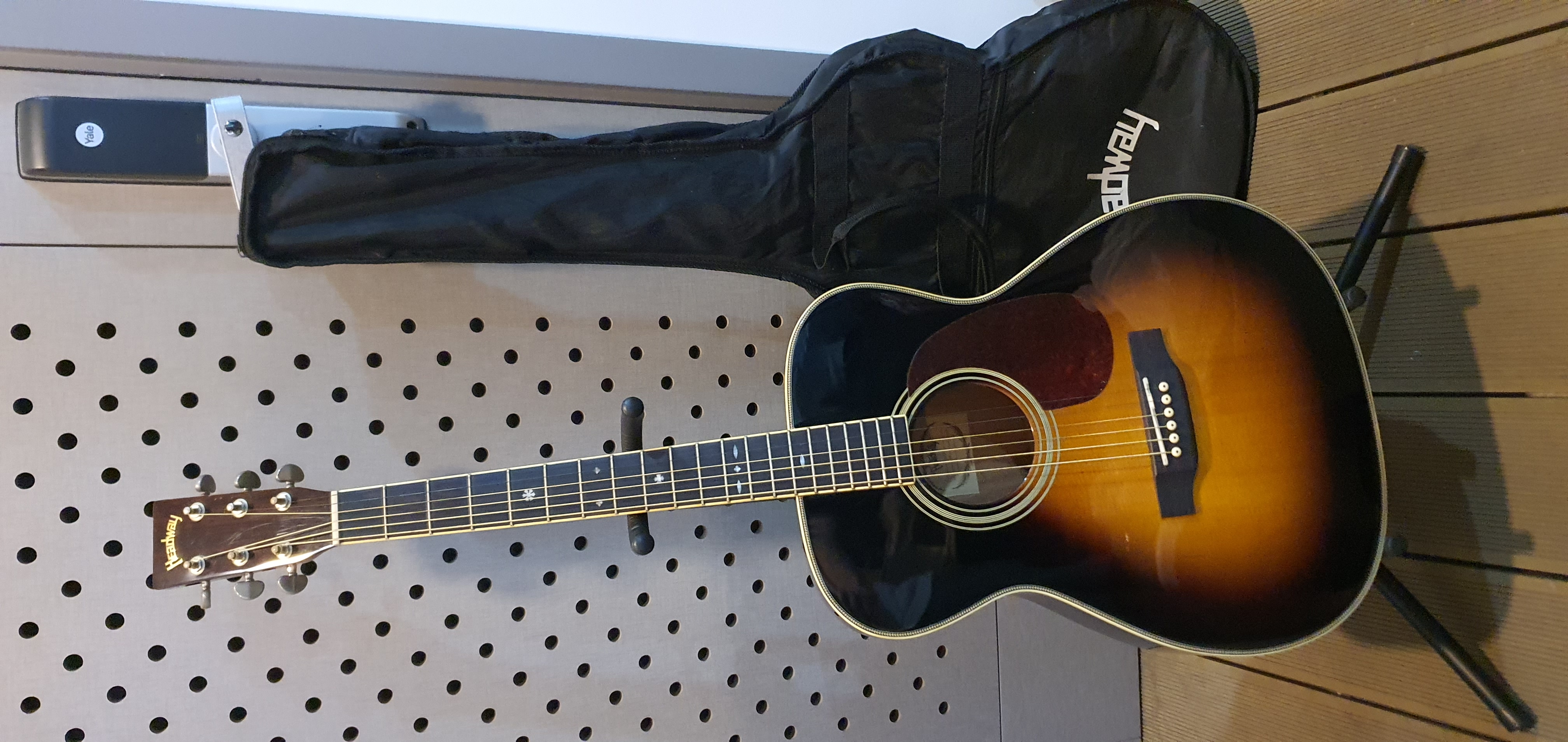 ลด 20% กีต้าร์โปร่ง Headway HCF-35S ไม้หน้าแท้ Top solid