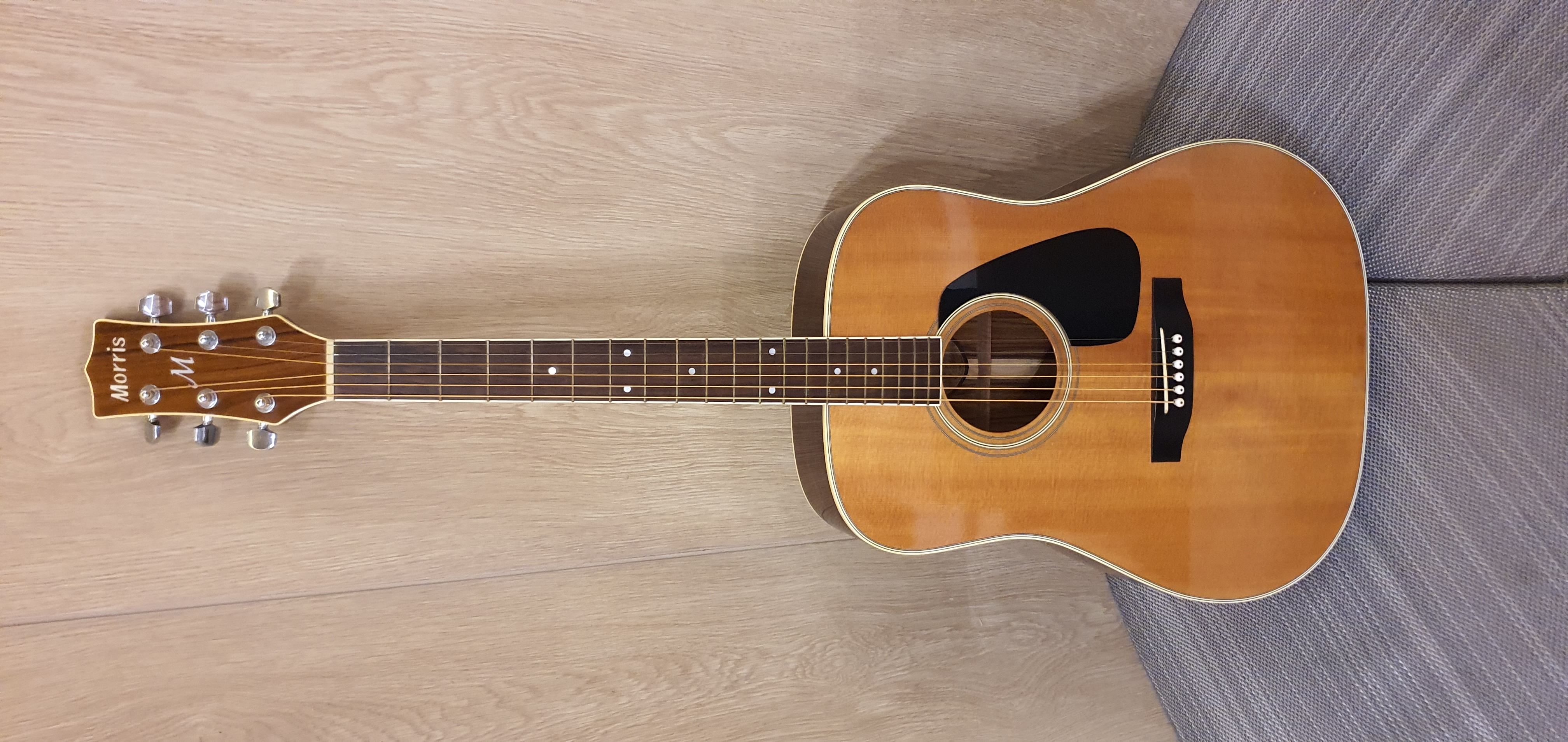 กีต้าร์ Morris MA-730 ไม้หน้าแท้ Top Solid Japan Guitar