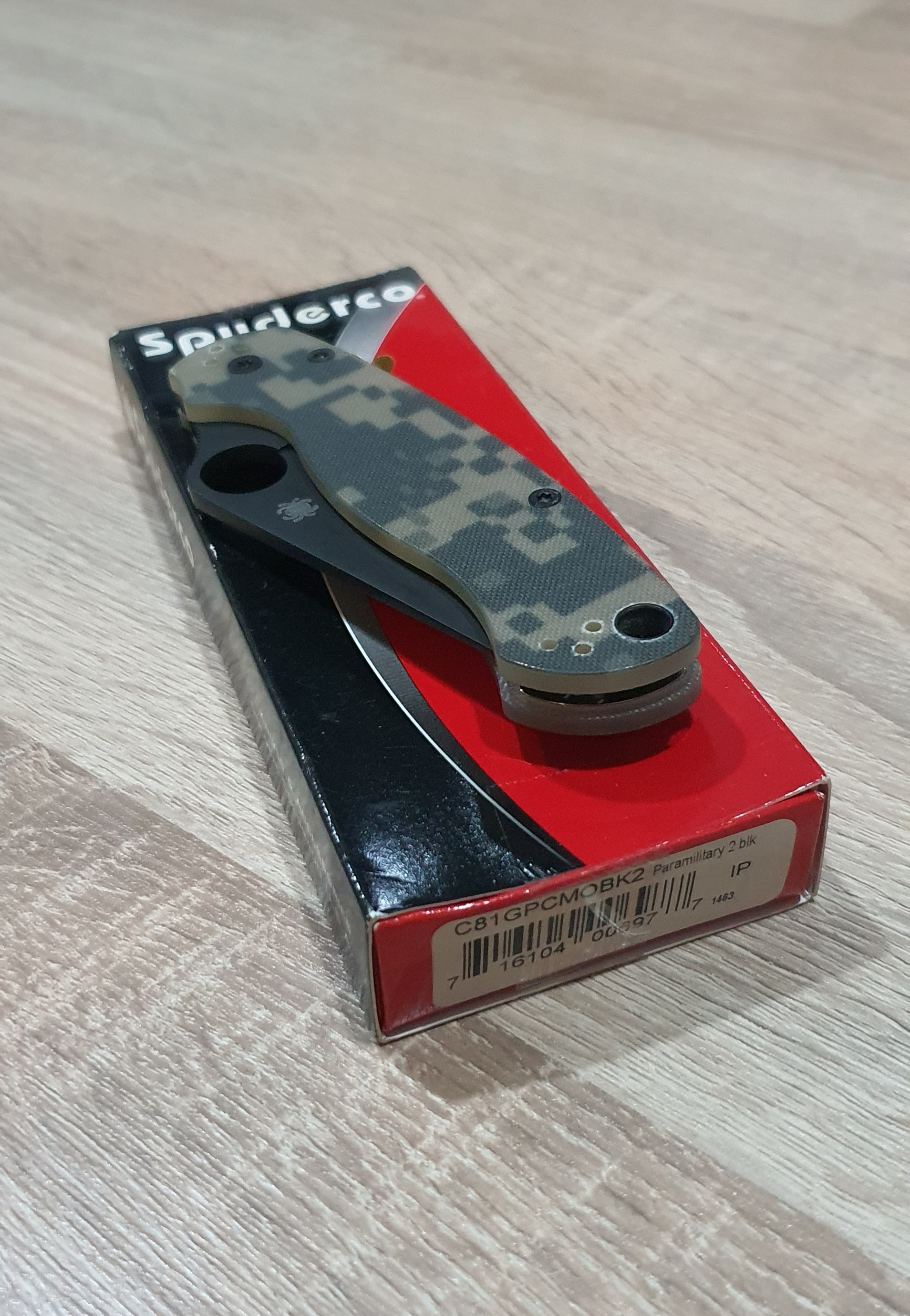 EDC ตัวจบ! Spyderco PM2 Camo Black Blade: มีดพับที่ครบเครื่องที่สุดในทุกสถานการณ์