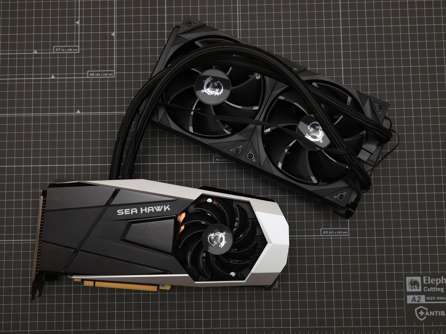 การ์ดจอ MSI GeForce RTX 3080 SEA HAWK X 10G LHR