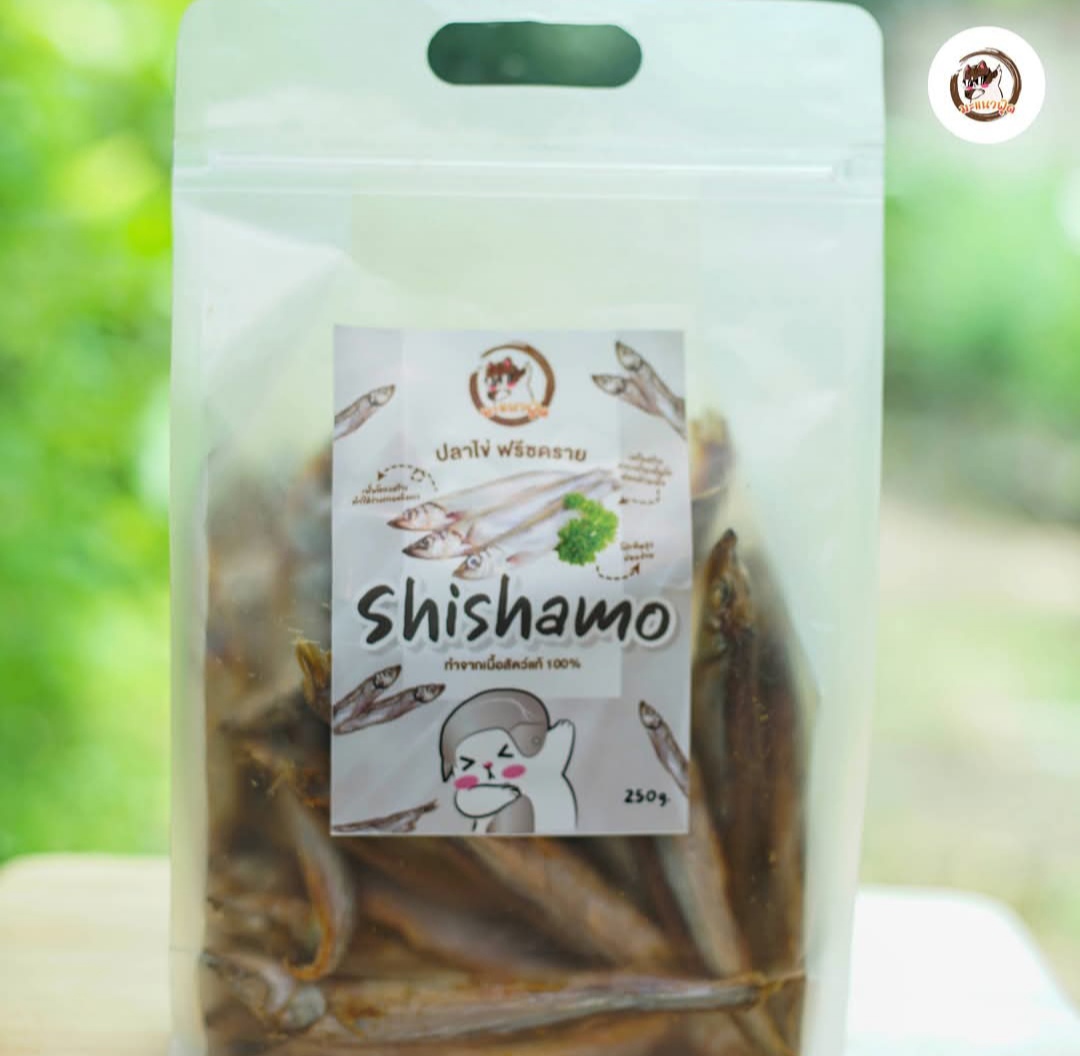 ปลาไข่ freeze dry ขนาด 75 กรัม [ อาหารสุนัข แมว ]