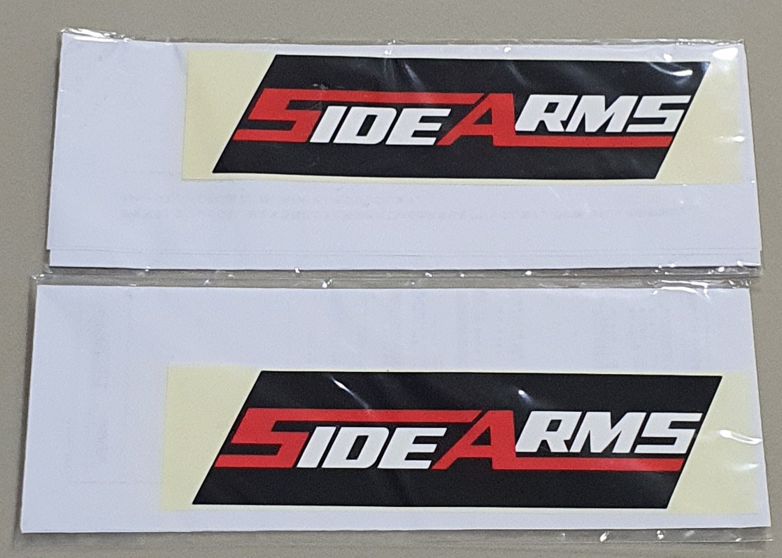 Sticker โลโก้ Side Arms ของใหม่