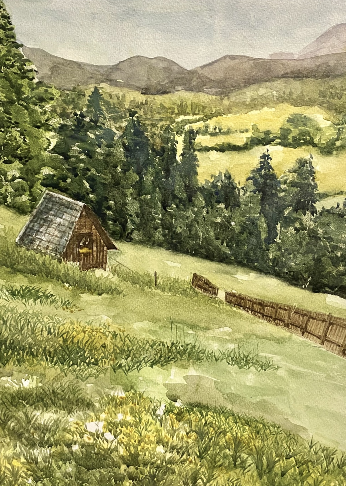 scenery panting