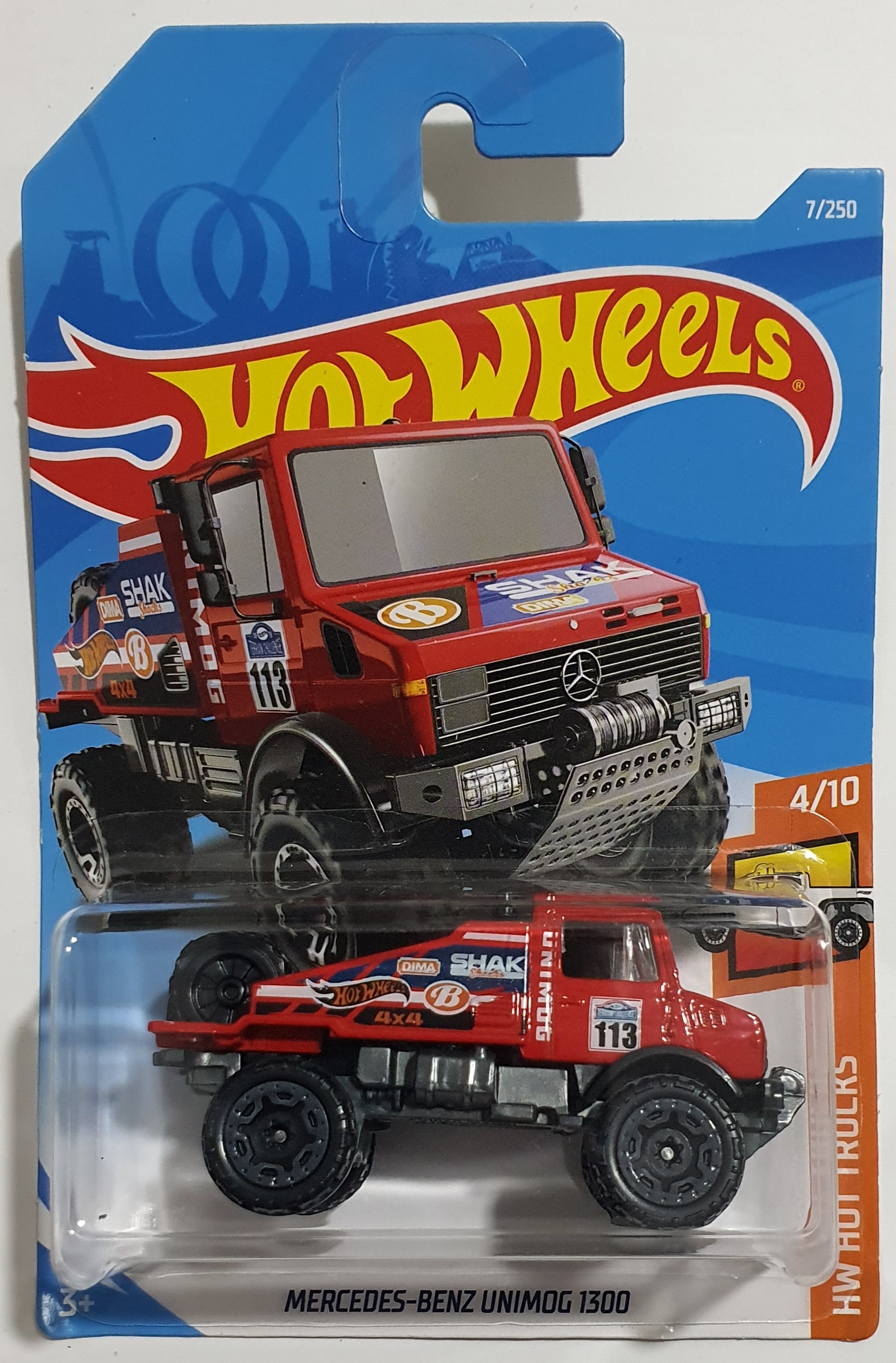 Hot wheels Benz Unimog 1300i ของใหม่