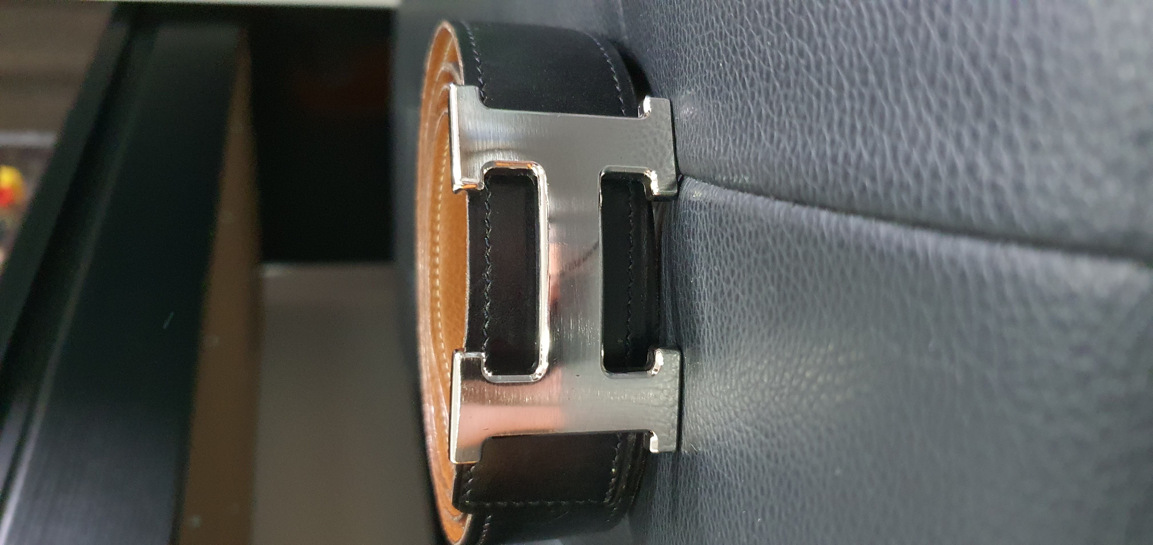 เข็มขัด Hermes ผู้ชาย ของแท้ ขนาด 100