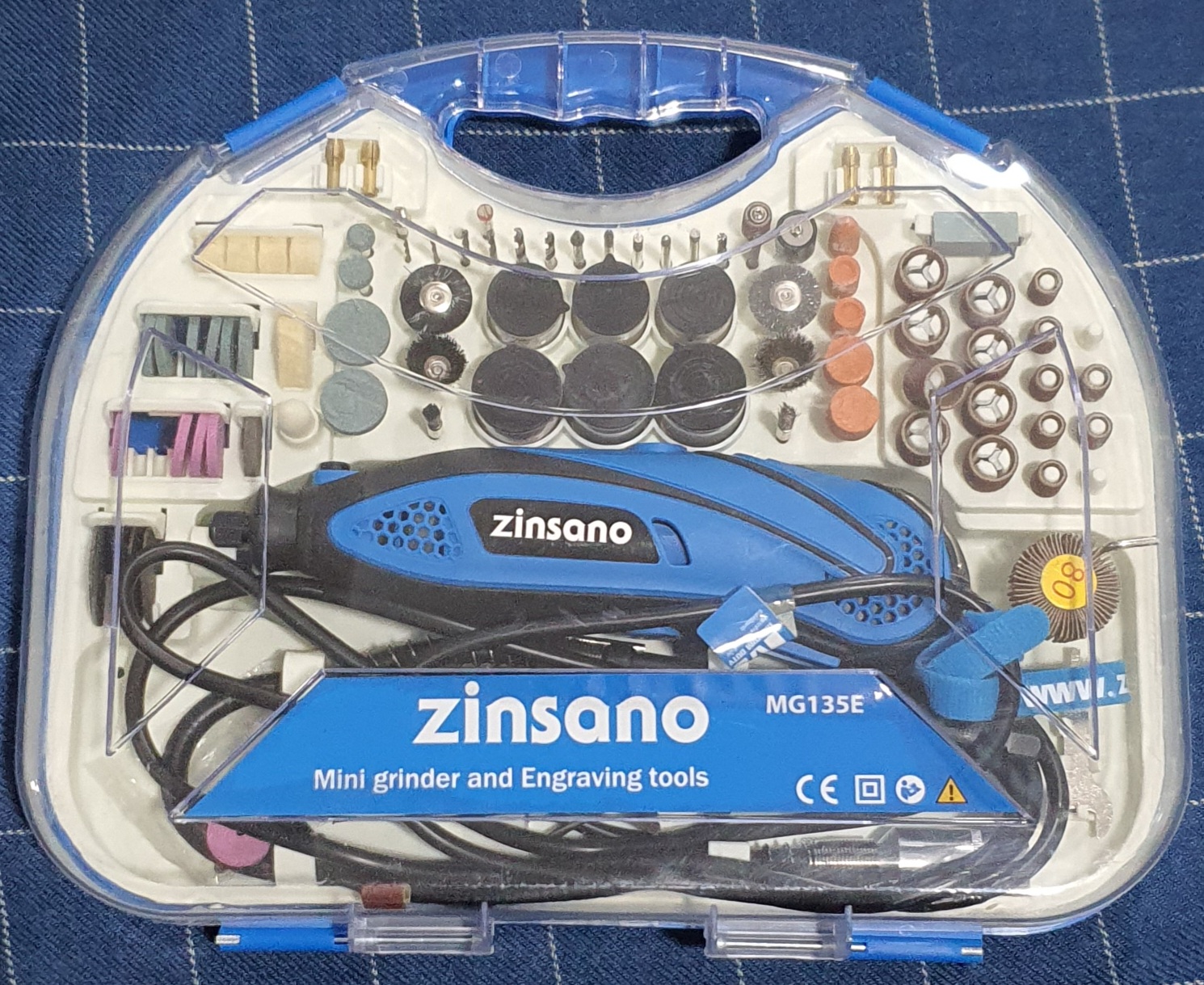 เครื่องเจียรอเนกประสงค์ Zinsano รุ่น MG135E [ มือสอง ]