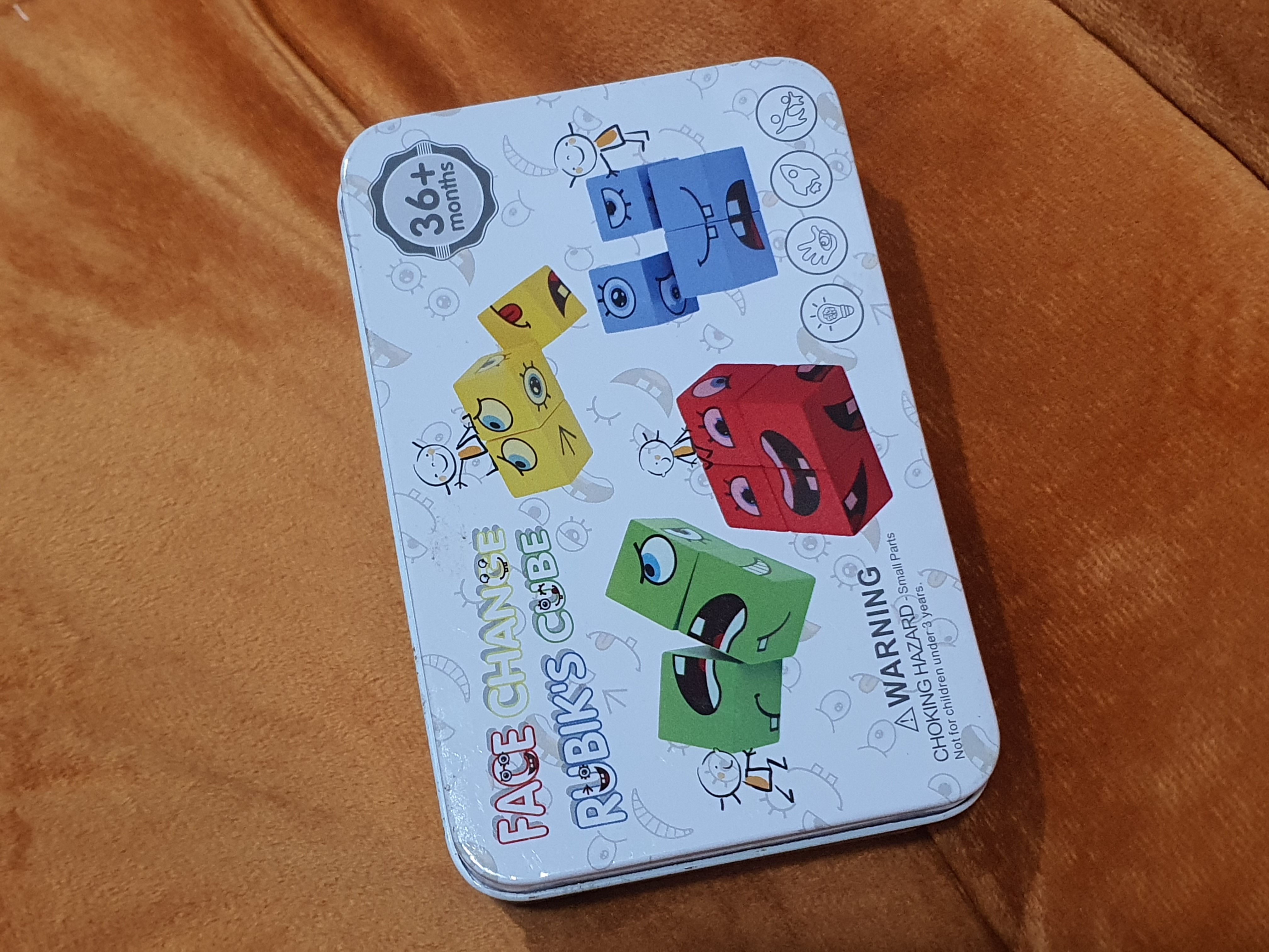 เกมส์ Face Change Rubik's Cube